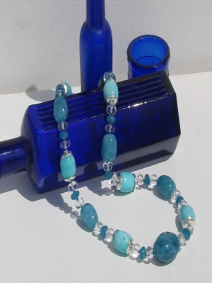 blue_dyed_agate_amazonite_and_clear_quartz